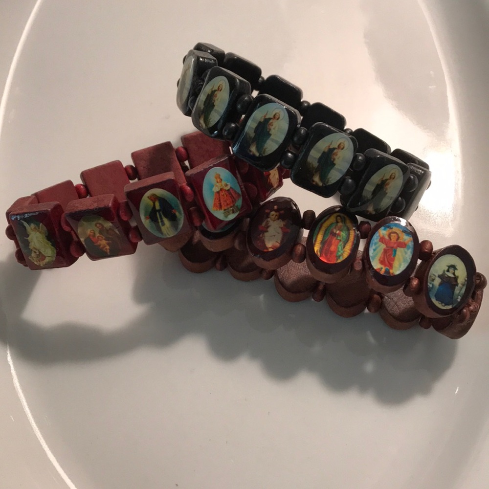 Wooden Beaded Bracelets